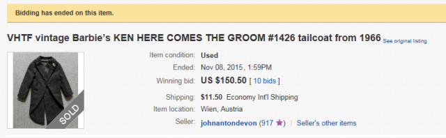 groom coat 15000